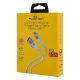 Εικόνα της Καλώδιο Powertech USB-A Male to USB-C Male 60W 1m White PTR-0162
