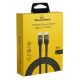 Εικόνα της Καλώδιο Powertech USB-C Male to USB-C Male 60W 1m Black PTR-0130