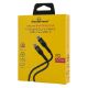 Εικόνα της Καλώδιο Powertech USB-C Male to USB-C Male 60W 1m Black PTR-0163