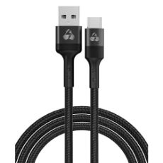 Εικόνα της Καλώδιο Powertech USB-A Male to USB-C Male 60W 1m Black PTR-0128