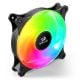 Εικόνα της Case Fan Redragon GC-F013 120mm ARGB (3-Pack) Black