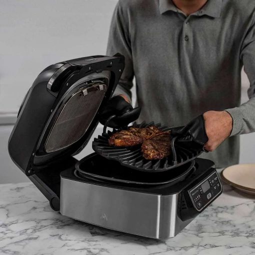 Εικόνα της Grill & Air Fryer Ninja Foodi 1760W 5.7lt Ασημί AG301EU