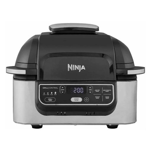 Εικόνα της Grill & Air Fryer Ninja Foodi 1760W 5.7lt Ασημί AG301EU