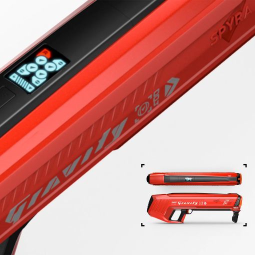 Εικόνα της Spyra - Νεροπίστολο SpyraGravity Red SPGR1R
