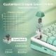 Εικόνα της Πληκτρολόγιο Redragon Cyrus Pro K681 75% Wireless RGB Longyin Switches Mint Green