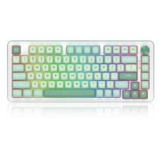 Εικόνα της Πληκτρολόγιο Redragon Cyrus Pro K681 75% Wireless RGB Longyin Switches Mint Green