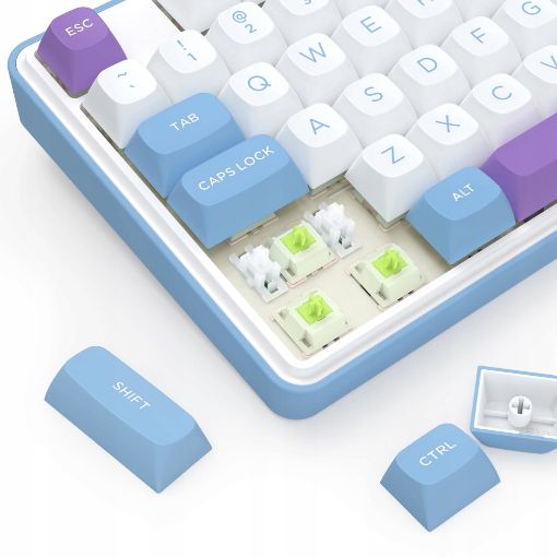 Εικόνα της Πληκτρολόγιο Redragon Star Blade K707 Pro TKL Wireless RGB Mint Mambo Switches (US)
