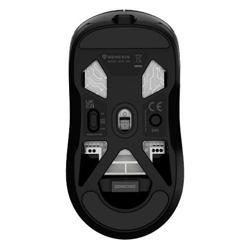 Εικόνα της Ποντίκι Genesis Zircon 660 Wireless Black NMG-2191