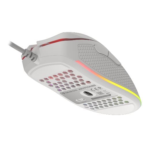 Εικόνα της Ποντίκι Genesis Krypton 555 Wired RGB White NMG-1840