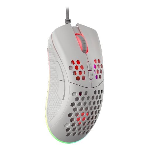 Εικόνα της Ποντίκι Genesis Krypton 555 Wired RGB White NMG-1840