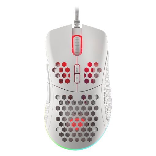 Εικόνα της Ποντίκι Genesis Krypton 555 Wired RGB White NMG-1840