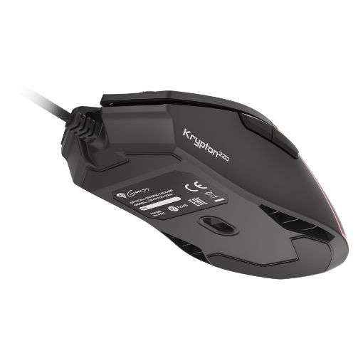 Εικόνα της Ποντίκι Genesis Krypton 220 Wired RGB Black NMG-1770