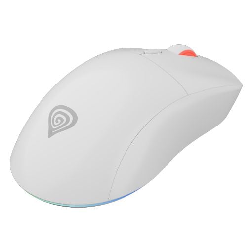 Εικόνα της Ποντίκι Genesis Zircon XIII Custom Wireless RGB White NMG-2090