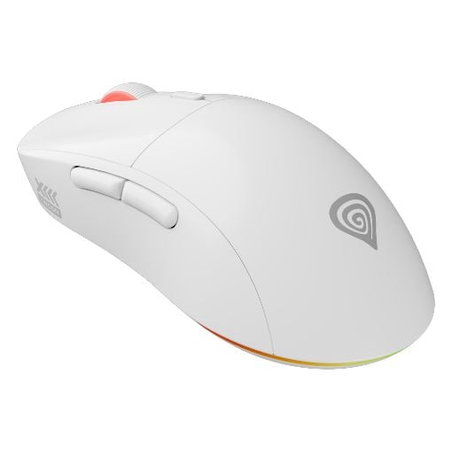Εικόνα της Ποντίκι Genesis Zircon XIII Custom Wireless RGB White NMG-2090