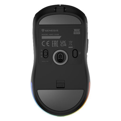 Εικόνα της Ποντίκι Genesis Zircon XIII Custom Wireless RGB Black NMG-2089