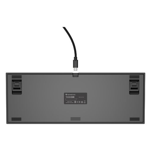 Εικόνα της Πληκτρολόγιο Genesis Thor 404 TKL RGB Hot-Swappable Brown Switches (US) Black NKG-2071