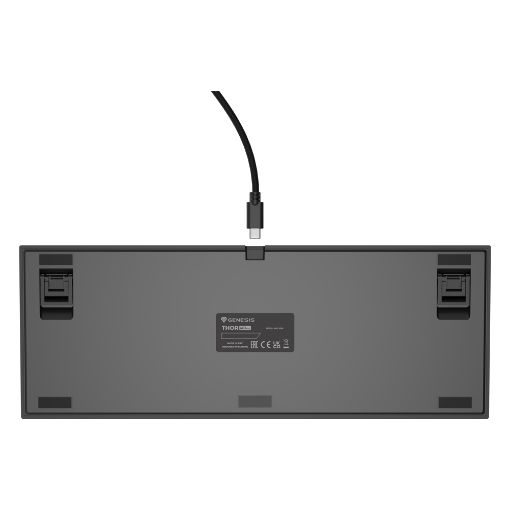 Εικόνα της Πληκτρολόγιο Genesis Thor 404 TKL RGB Hot-Swappable Yellow Switches (US) Black NKG-2069