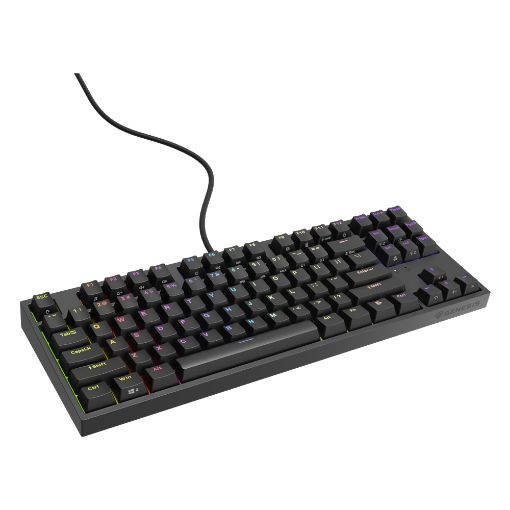 Εικόνα της Πληκτρολόγιο Genesis Thor 404 TKL RGB Hot-Swappable Yellow Switches (US) Black NKG-2069