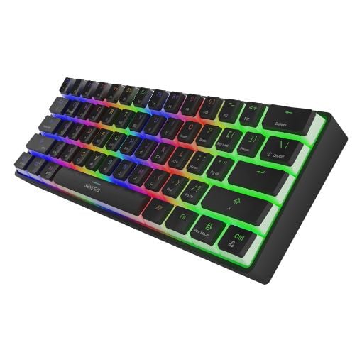 Εικόνα της Πληκτρολόγιο Genesis Thor 660 G2 60% Wireless RGB Brown Switches (US) Black NKG-2196