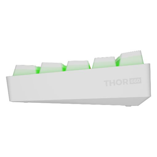 Εικόνα της Πληκτρολόγιο Genesis Thor 660 G2 60% Wireless RGB Brown Switches (US) White NKG-2197