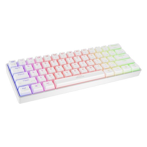 Εικόνα της Πληκτρολόγιο Genesis Thor 660 G2 60% Wireless RGB Brown Switches (US) White NKG-2197
