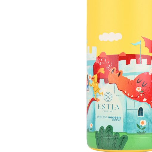 Εικόνα της Παιδικό Παγούρι Θερμός Estia Wonder Bottle Save The Aegean 500ml Fortress Dragon 01-33149