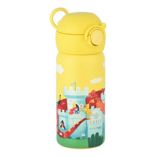 Εικόνα της Παιδικό Παγούρι Θερμός Estia Wonder Bottle Save The Aegean 350m Fortress Dragon 01-33088