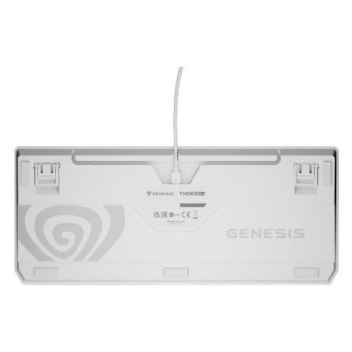 Εικόνα της Πληκτρολόγιο Genesis Thor 230 TKL RGB Hot-Swappable Brown Switches (US) White NKG-2080