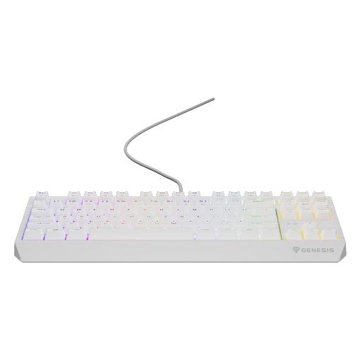 Εικόνα της Πληκτρολόγιο Genesis Thor 230 TKL RGB Hot-Swappable Brown Switches (US) White NKG-2080