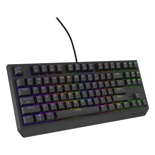 Εικόνα της Πληκτρολόγιο Genesis Thor 230 TKL RGB Hot-Swappable Red Switches (US) Black NKG-2077