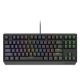 Εικόνα της Πληκτρολόγιο Genesis Thor 230 TKL RGB Hot-Swappable Red Switches (US) Black NKG-2077
