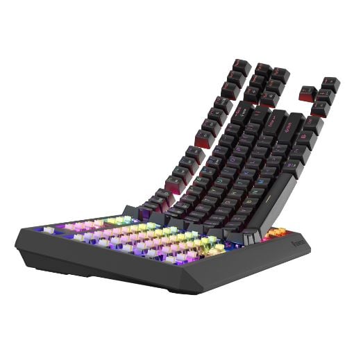 Εικόνα της Πληκτρολόγιο Genesis Thor 230 TKL Wireless RGB Hot-Swappable Silent Lemon Switches (US) Black NKG-2108