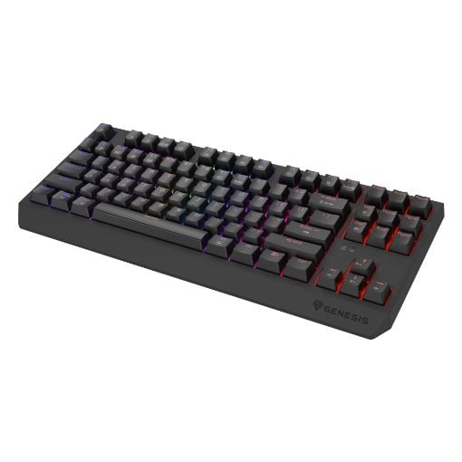 Εικόνα της Πληκτρολόγιο Genesis Thor 230 TKL Wireless RGB Hot-Swappable Silent Lemon Switches (US) Black NKG-2108