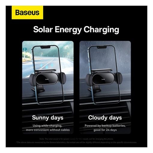 Εικόνα της Baseus Steel Cannon Pro Solar Electric Car Mount SUGP010001