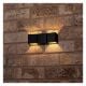 Εικόνα της Επιτοίχιο Φωτιστικό Up & Down 123LED Lissabon 2700K IP54 Anthracite