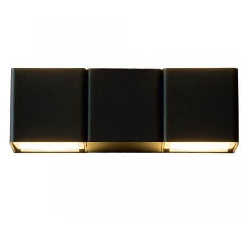 Εικόνα της Επιτοίχιο Φωτιστικό Up & Down 123LED Lissabon 2700K IP54 Anthracite