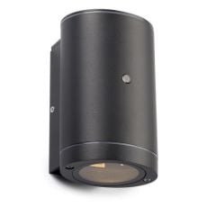 Εικόνα της Επιτοίχιο Φωτιστικό 123LED Kingston GU10 IP44 με Αισθητήρα Ημέρας Black