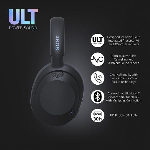 Εικόνα της Headphones Sony ULT Wear Bluetooth Black WHULT900NB.CE7