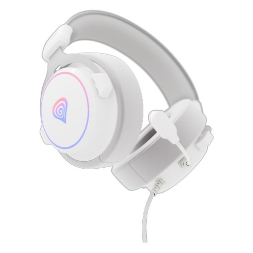 Εικόνα της Headset Genesis Neon 764 RGB White NSG-2170