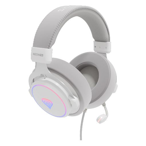 Εικόνα της Headset Genesis Neon 764 RGB White NSG-2170
