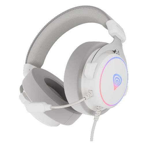Εικόνα της Headset Genesis Neon 764 RGB White NSG-2170