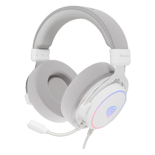 Εικόνα της Headset Genesis Neon 764 RGB White NSG-2170