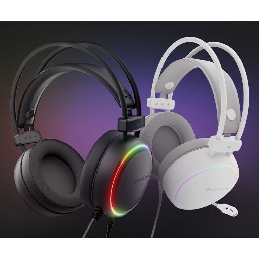 Εικόνα της Headset Genesis Neon 613 G2 RGB White NSG-2308