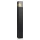 Εικόνα της Επιδαπέδιο Φανάρι Τετράγωνο 123LED Smokey E27 IP44 Black
