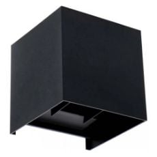Εικόνα της Επιτοίχιο Φωτιστικό Up & Down 123LED Amarillo 2700K IP54 Black