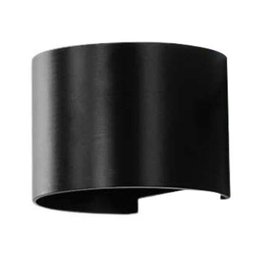 Εικόνα της Επιτοίχιο Φωτιστικό Up & Down 123LED Alvin 1800-2700K IP54 Black