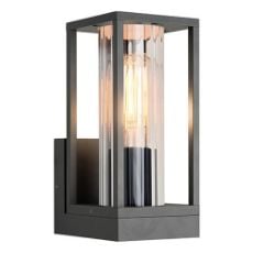 Εικόνα της Επιτοίχιο Φωτιστικό 123LED Dakota Ribble E27 IP44 Black