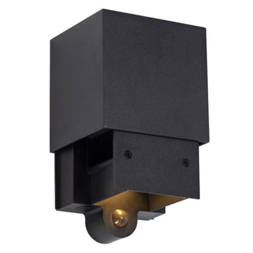 Εικόνα της Επιτοίχιο Φωτιστικό Up & Down 123LED Amarillo 2700K IP54 με Αισθητήρα Κίνησης Black