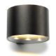 Εικόνα της Ηλιακό Επιτοίχιο Φωτιστικό Up & Down 123LED Gloucester 3000K IP54 Black