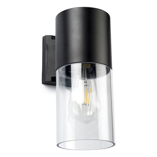 Εικόνα της Ηλιακό Επιτοίχιο Φωτιστικό 123LED Salcombe 3000K IP54 Black